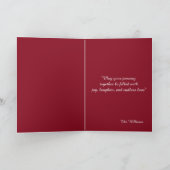 Folded Greeting Card Karte (Innenseite)