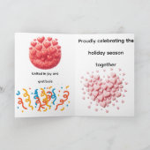 Folded Greeting Card Karte (Innenseite)