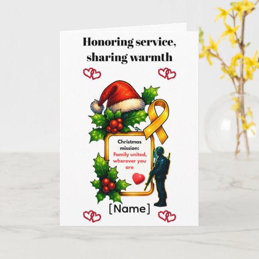 Folded Greeting Card Karte (Gelbe Blume)