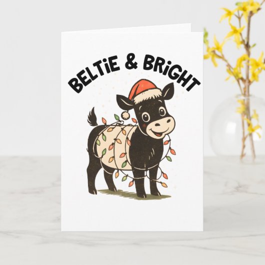 Folded Greeting Card Karte (Gelbe Blume)