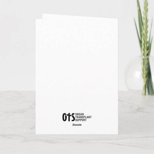 Folded Greeting Card Karte (Rückseite)