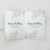 Folded Greeting Card Karte (Innenseite)