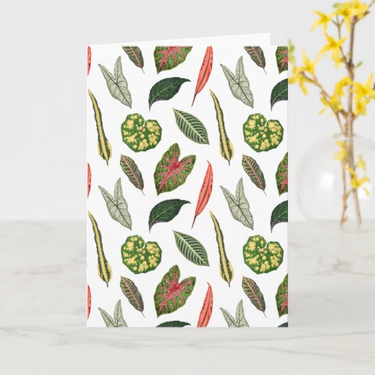 Folded Greeting Card Karte (Gelbe Blume)