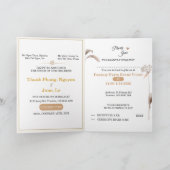 Folded Greeting Card Karte (Innenseite)