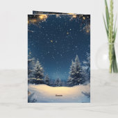 Folded Greeting Card Karte (Rückseite)