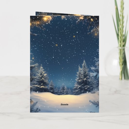 Folded Greeting Card Karte (Rückseite)