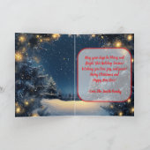 Folded Greeting Card Karte (Innenseite)