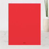 Folded Greeting Card Karte (Rückseite)