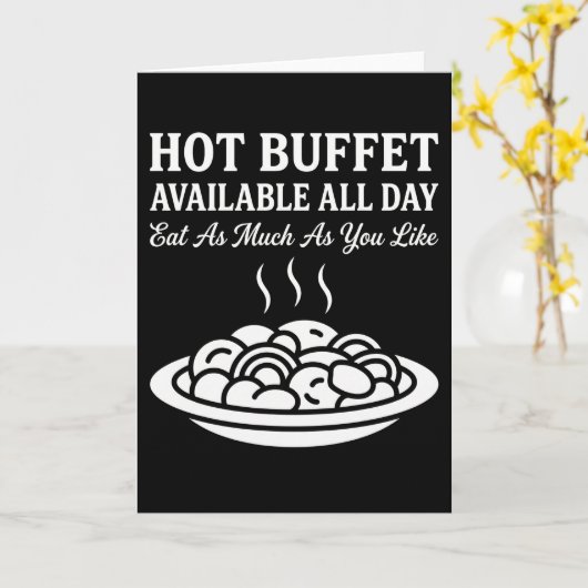 Folded Greeting Card Karte (Gelbe Blume)