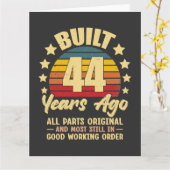 Folded Greeting Card Karte (Gelbe Blume)