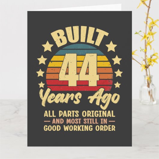 Folded Greeting Card Karte (Gelbe Blume)