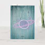 Folded Holiday Card Feiertagskarte (Rückseite)