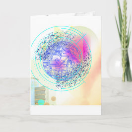 Folded Holiday Card Feiertagskarte