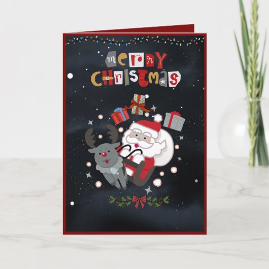 Folded Holiday Card Feiertagskarte (Vorderseite)