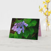 Folded Landscape Sympathy Card Karte (Gelbe Blume)