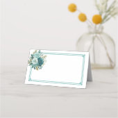 Folded Name Place Card Platzkarte (Vorderseite)