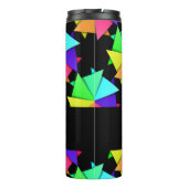 Folded Paper Pattern Thermosbecher (Rückseite)