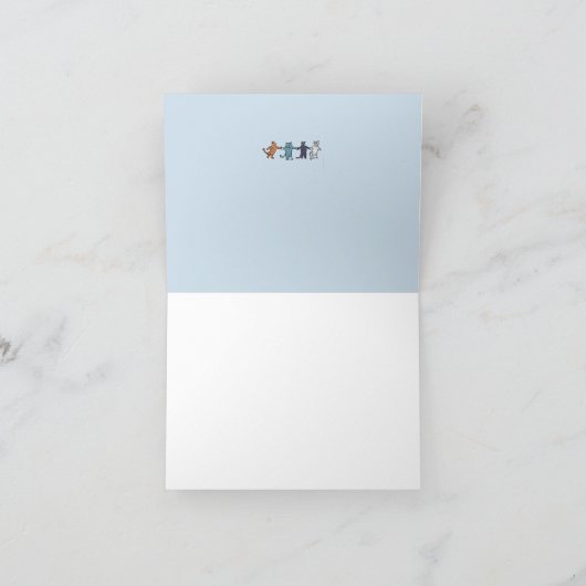 Folded Thank You Card Dankeskarte (Innenseite)