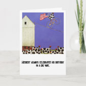 Folded Thank You Card Dankeskarte (Vorderseite)