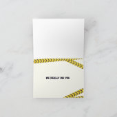 Folded Thank You Card Dankeskarte (Innenseite)