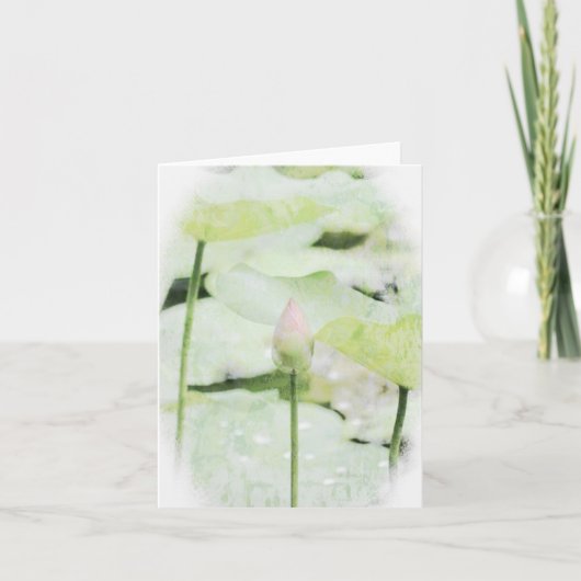 Folded Thank You Card Dankeskarte (Vorderseite)