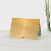 Folded Thank You Card Dankeskarte (Rückseite)