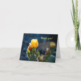 Folded Thank You Card Dankeskarte