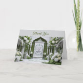 Folded Thank You Card Personalised _Islamic Dankeskarte (Vorderseite)