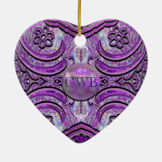 Foldiashire Passion Viktorianisch Chic Keramikornament (Hinten)