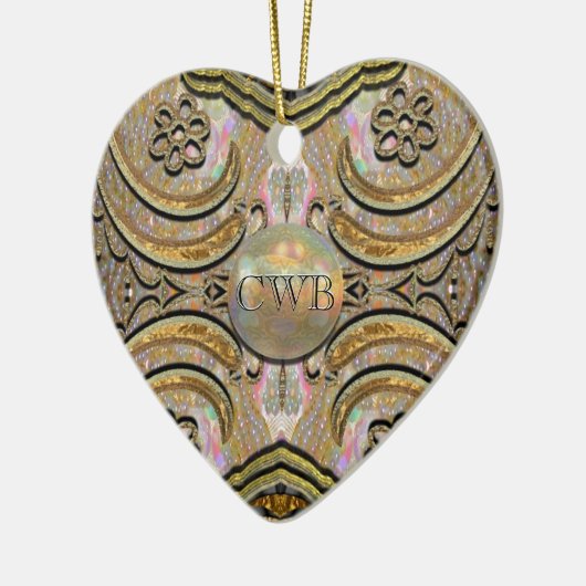 Foldiashire Viktorianisch Chic Keramik Ornament (Links)