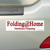 Folding@Home - Autoaufkleber (Auf Auto)