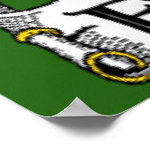 Foley Coat of Arms Print Poster (Ecke)