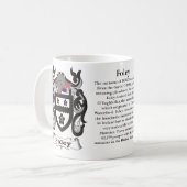 Foley, der Ursprung, Bedeutung und das Wappen Kaffeetasse (Vorderseite Links)