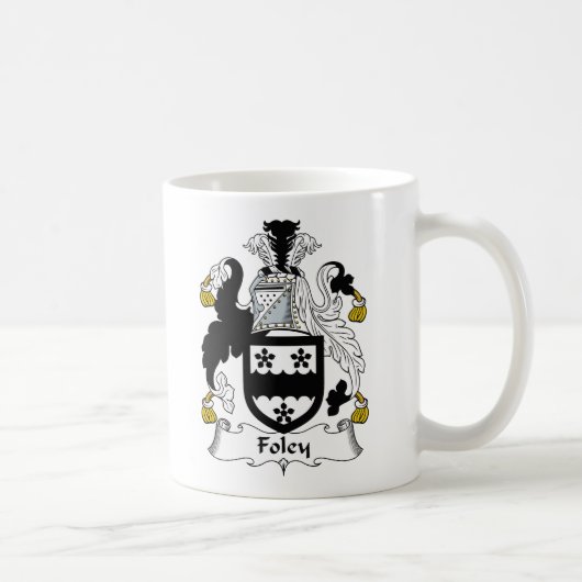 Foley Familienwappen Kaffeetasse (Rechts)