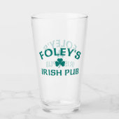 Foley's Irish Pub Glas (Vorderseite)