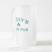 Foley's Irish Pub Mattglas Bierglas (Vorderseite Links)