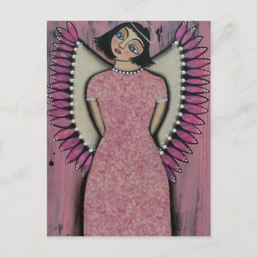 FOLGE ART Angel Mist by LORI EVERETT Postkarte (Vorderseite)