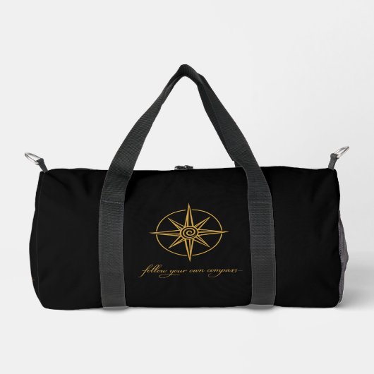 Folge deinem Kompass Duffle Bag (Vorderseite)