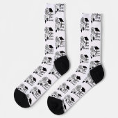 Folge Deinen Träumen Abschluss Socken (Linkes Detail)