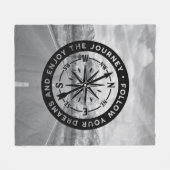 Folge deinen Träumen Fleecedecke (Vorderseite (Horizontal))