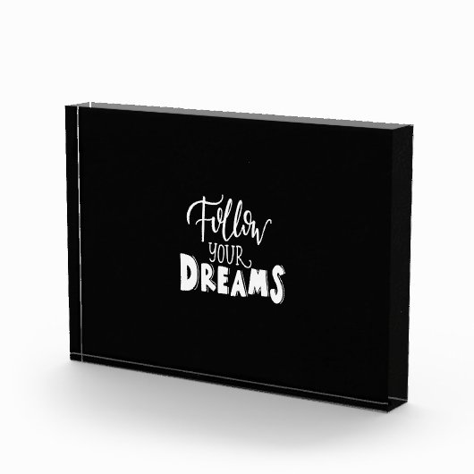 Folge deinen Träumen Fotoblock (Rechts)