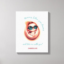 Folge deinen Träumen Leinwanddruck