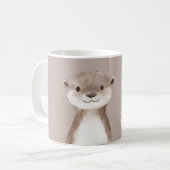 Folge Deinen Träumen Otter Kaffeetasse (Vorderseite Links)