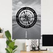 Folge deinen Träumen Poster (Heimbüro)