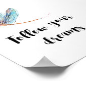 Folge deinen Träumen Poster (Ecke)
