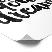 Folge deinen Träumen Poster (Ecke)
