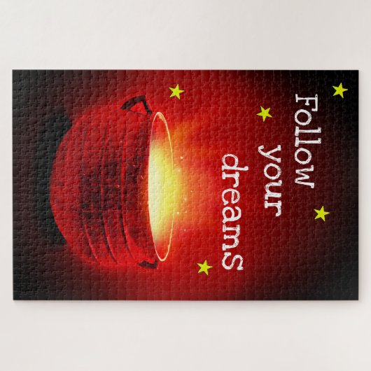 Folge deinen Träumen Puzzle (Horizontal)