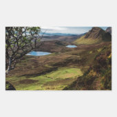 Folge deinen Träumen! Rechteckiger Aufkleber (Vorderseite)