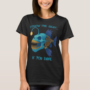 Folge dem Licht… wenn du dich traust. Laterne de T-Shirt