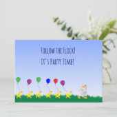 Folge der Herde Einladung (Stehend Vorderseite)